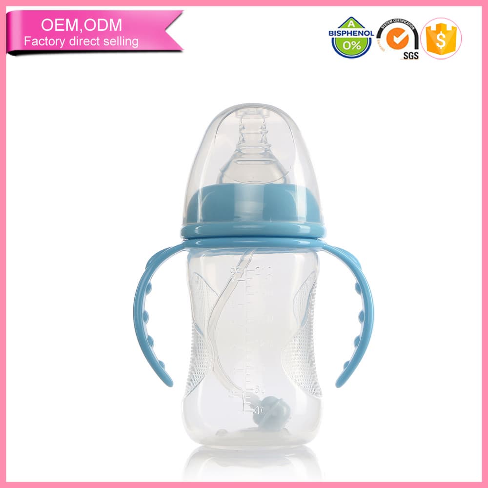 Feeding pp baby bottles 2016 with flexiable handle